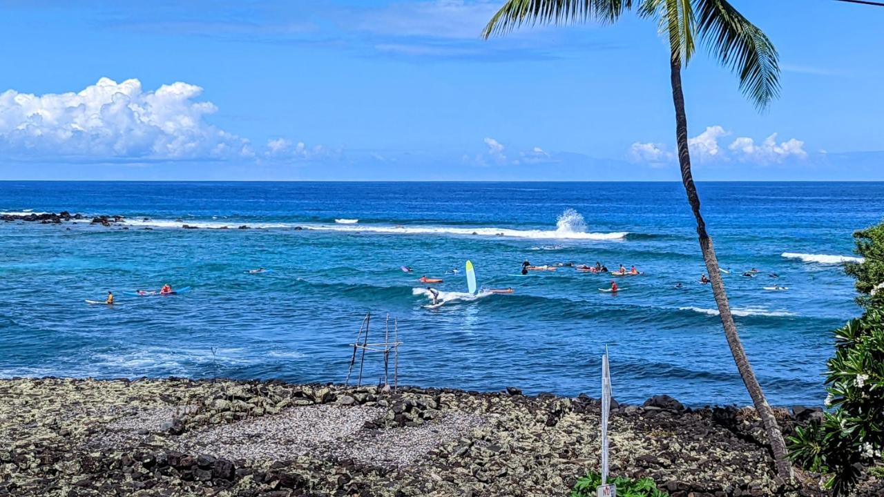 Seaspray Oceanview Apartment Kailua-Kona Luaran gambar