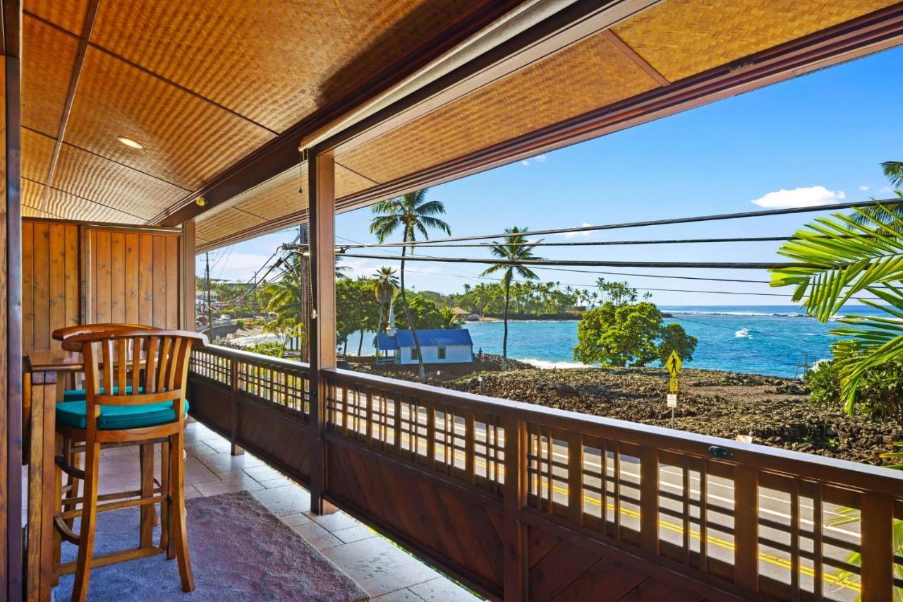Seaspray Oceanview Apartment Kailua-Kona Luaran gambar