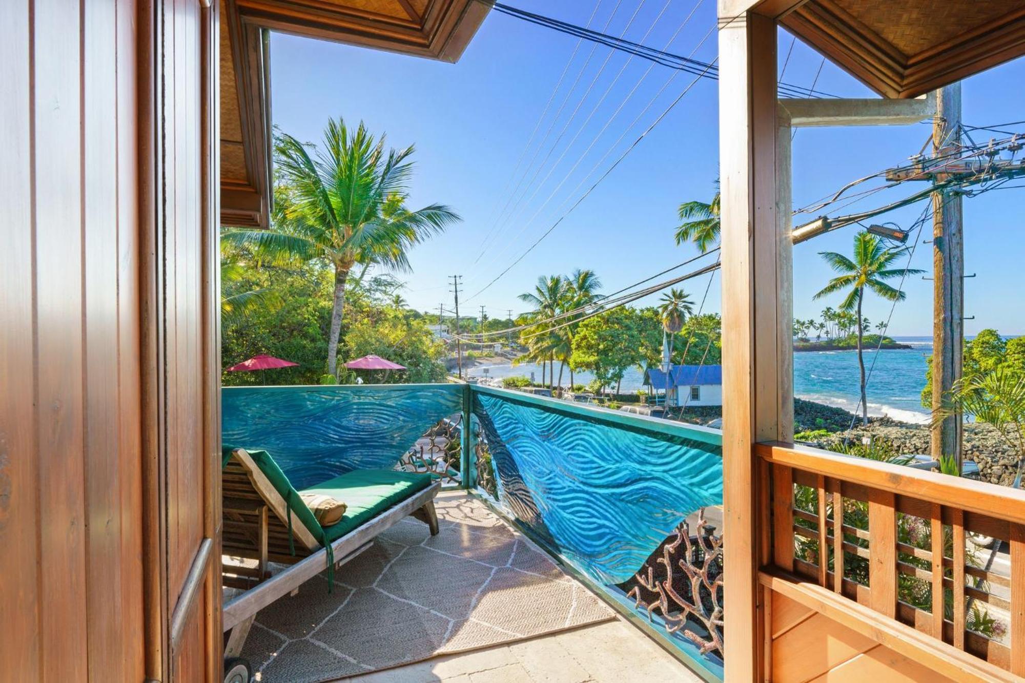 Seaspray Oceanview Apartment Kailua-Kona Luaran gambar