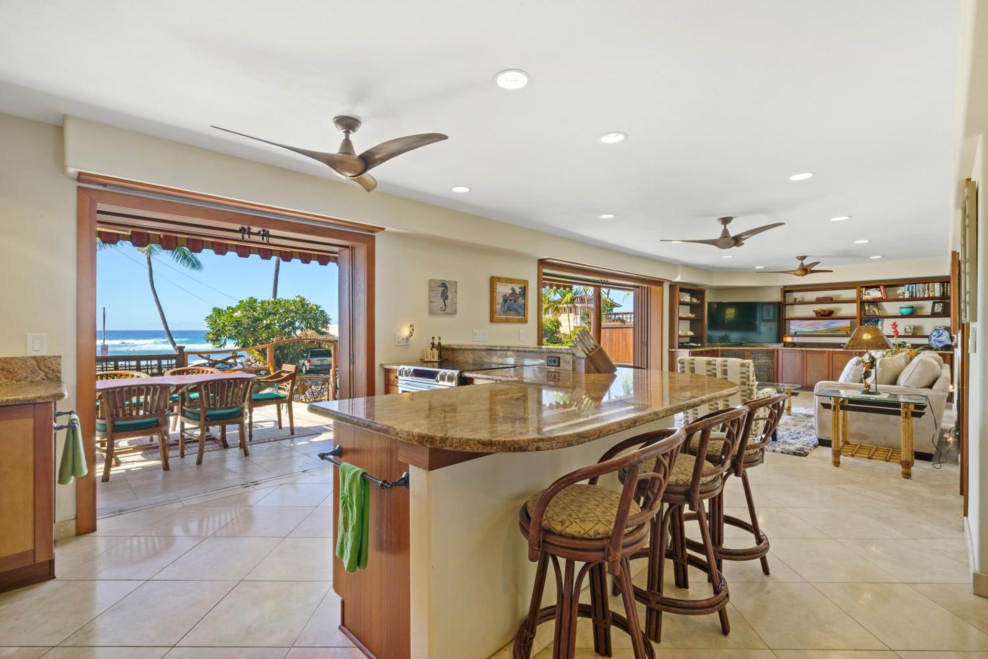 Seaspray Oceanview Apartment Kailua-Kona Luaran gambar